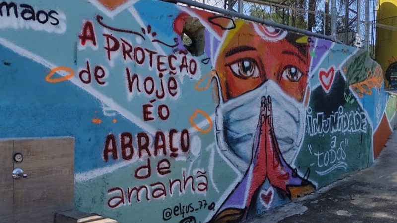 Anderson Lima da Silva, grafiteiro, comenta sua relação com a arte