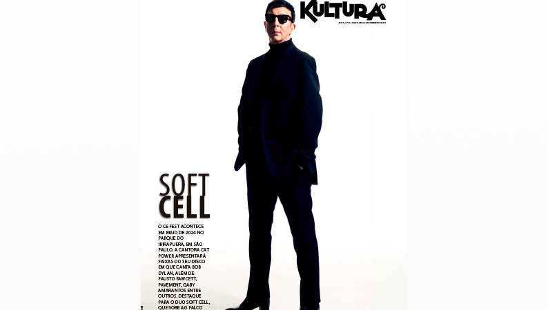 Soft Cell é capa da Revista Kultura de Dezembro