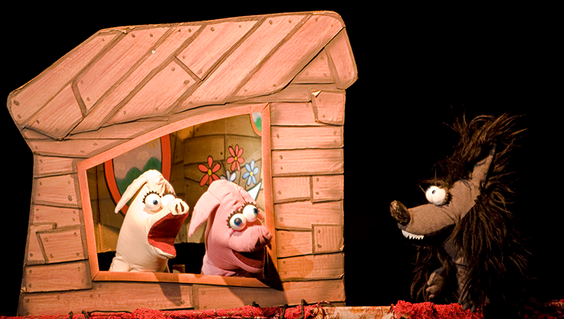 Teatro MAM recebe clássico “Os Três Porquinhos” em fevereiro